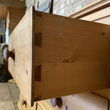 Load image into Gallery viewer, Antique Old Pine Bank Of Drawers Sideboard Eastern European