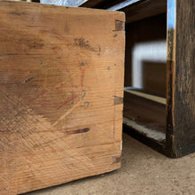 Load image into Gallery viewer, Antique Old Pine Scratch Built Bank of Drawers Apothecary Engineers