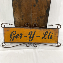 Load image into Gallery viewer, Antique Hand Painted Sign ‘Near The Lake’