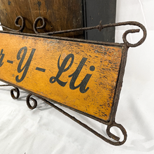 Load image into Gallery viewer, Antique Hand Painted Sign ‘Near The Lake’